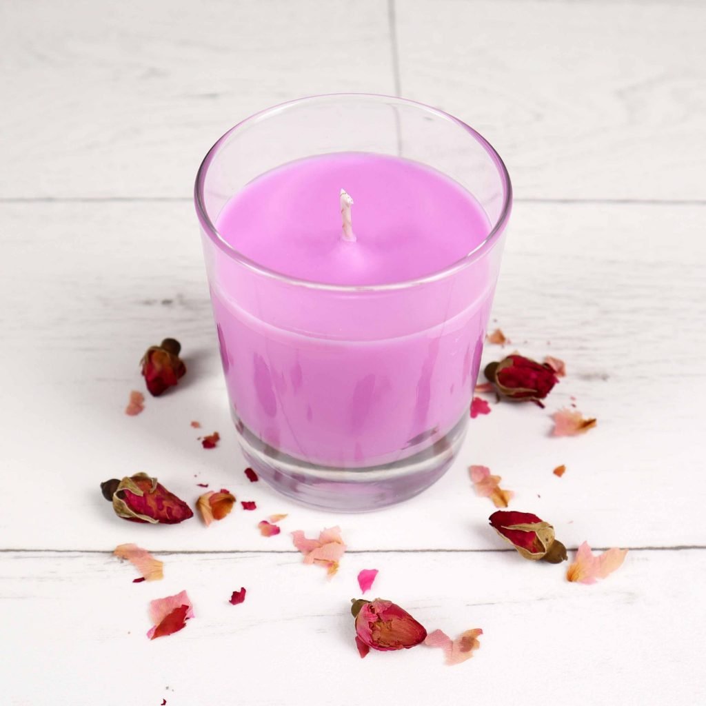 How to: Jasmine Candle using SoyaLuna Container Wax 11 Violet candle soyaluna wax