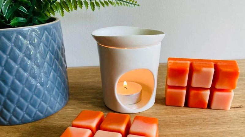 So stellt man marmorierte Wachs-Melts